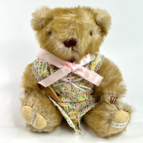 Vintage 80s Gorham Collectible Bear May - Picture 1 of 8